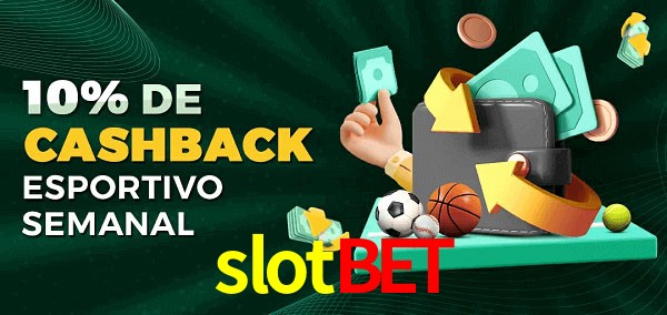 10% de bônus de cashback na slotbet